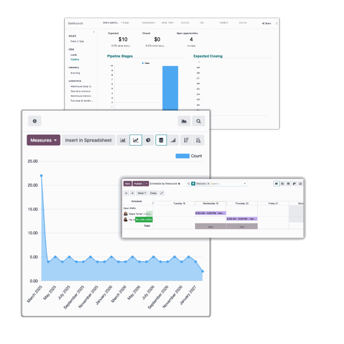Hassel-free scheduling using odoo