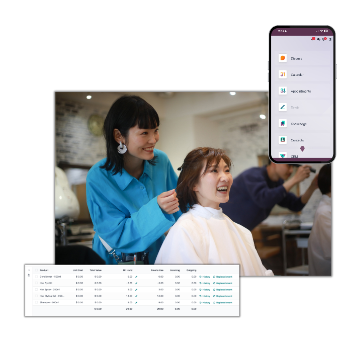 Seamless retail with Odoo