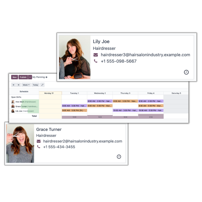 Streamline staff management with Odoo