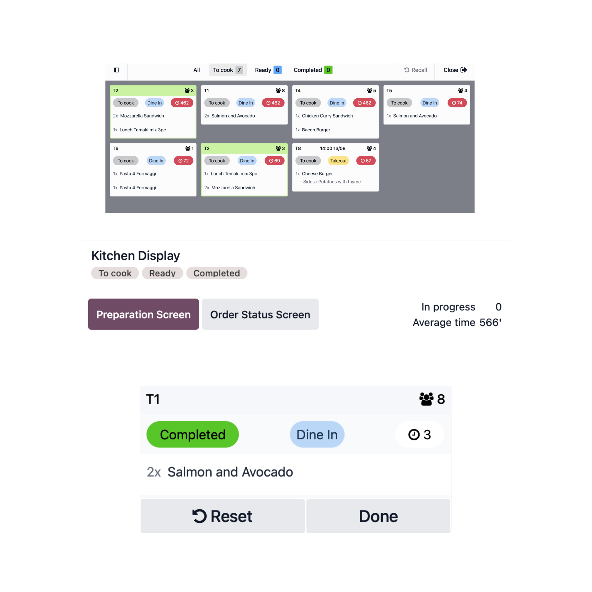 Manage orders in the kitchen with Kitchen Display features using Odoo for Local Restaurants
