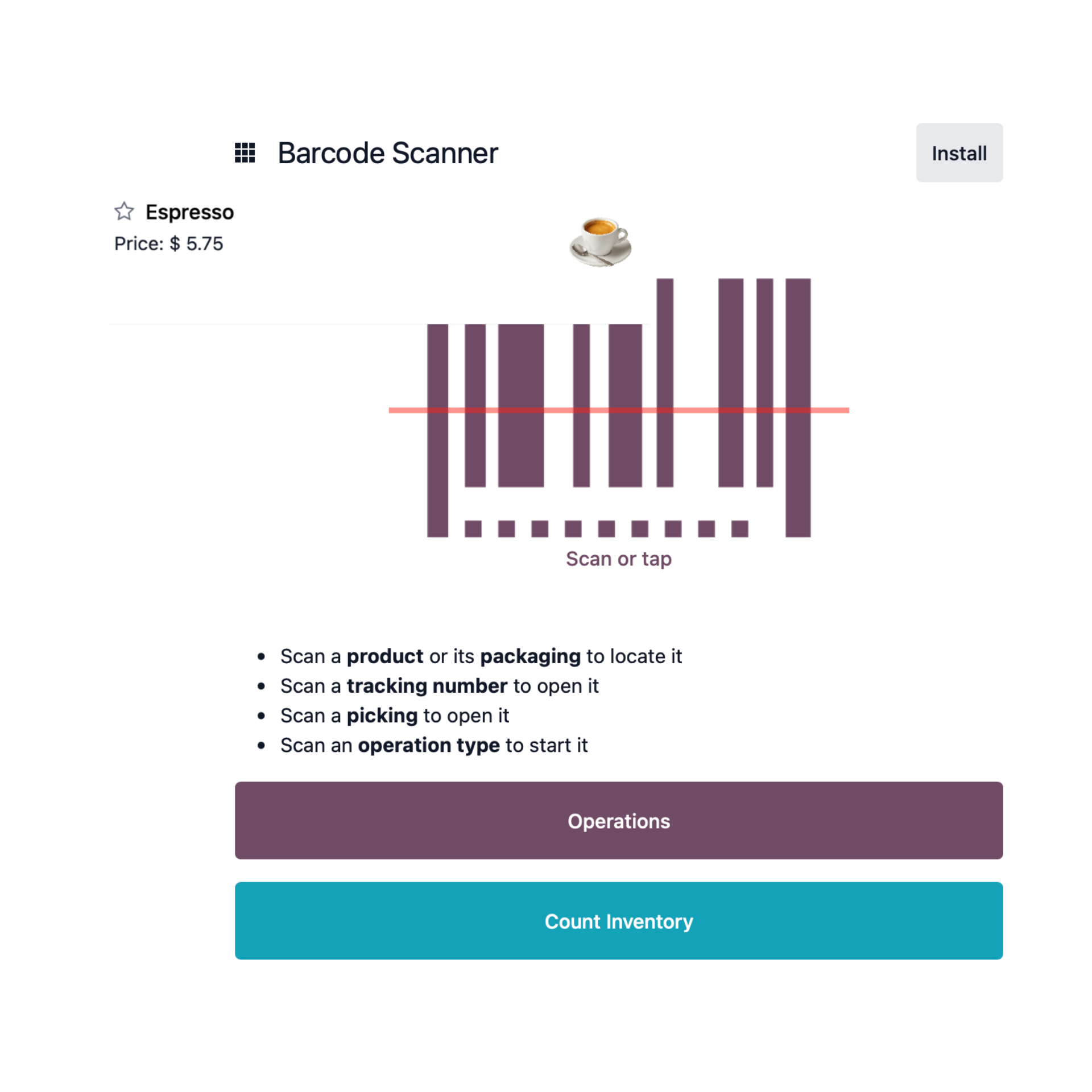 Learn inventory management with Odoo for your coffee shop
