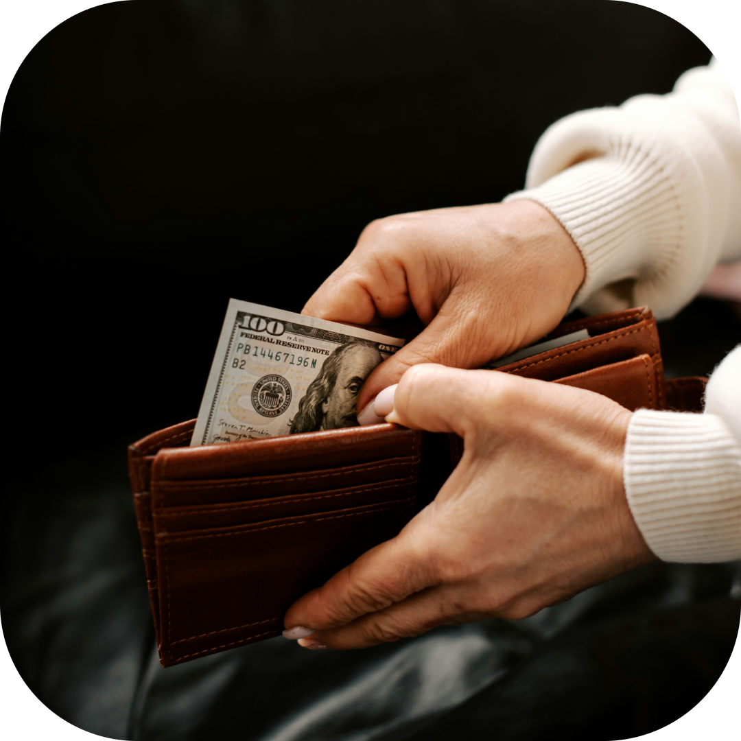 money in wallet