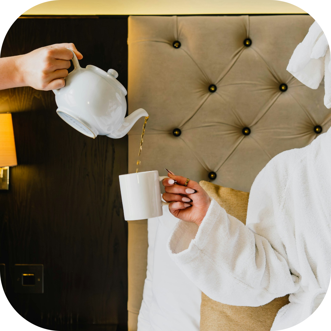 lady with membership benefits
