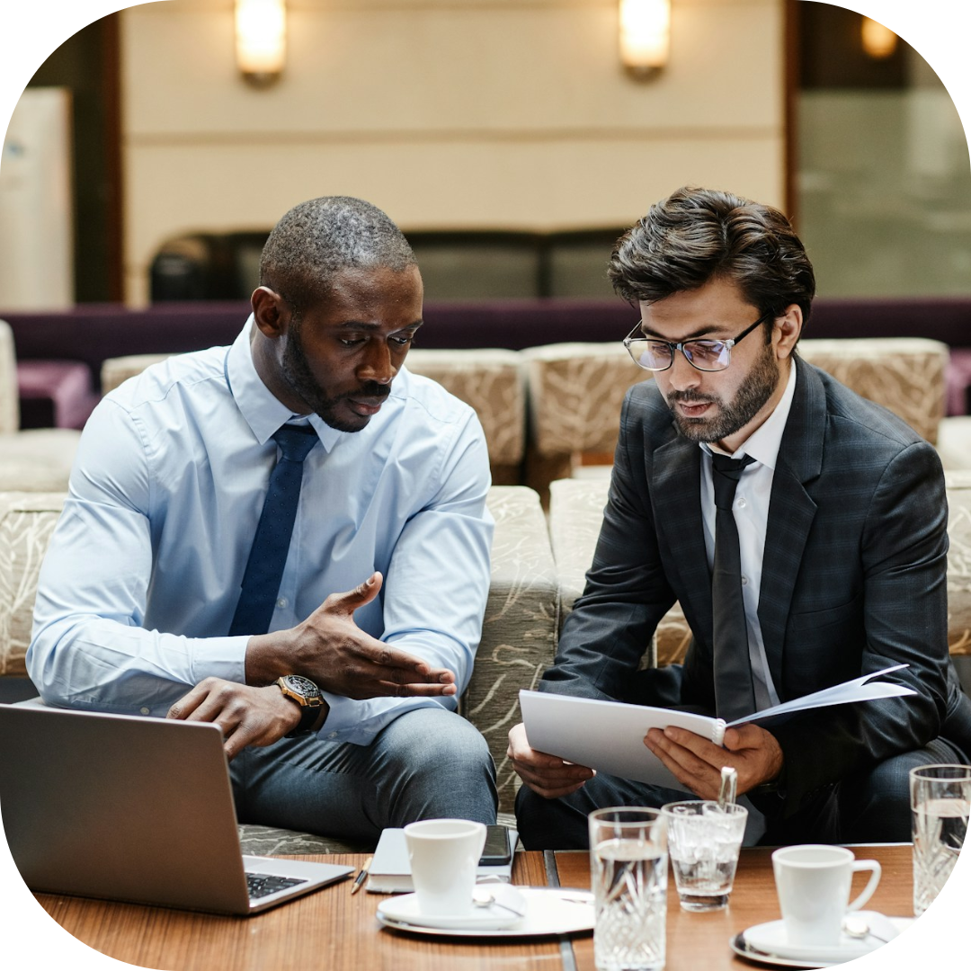 hotel managers in a meeting