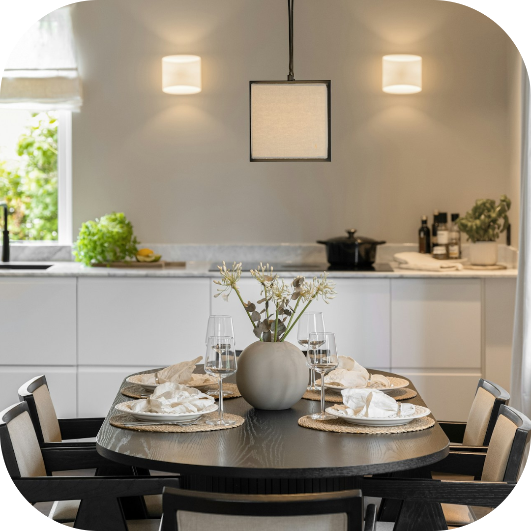 dining at a guest house hotel